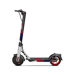 Trottinette elec Aprilia ESRZ Cadre Alu Magnesium moteur 300W brushless Pneu 8.5'' Frein a disque arriere 14kg  36V/6Ah 216W Ecran  3.5"