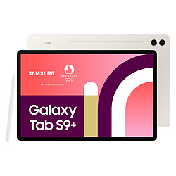 Samsung Galaxy Tab S9+ - 12/256Go - WiFi - Crème