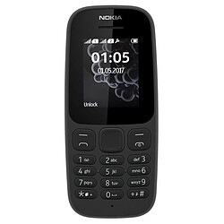 Nokia 105 Double Sim - Noir pas cher