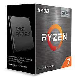 AMD Ryzen™ 7 5800X3D (3.4 GHz / 4.5 GHz) Processeur 8 Cœurs / 16 Threads - Socket AM4 - AMD 3D V-Cache - 100 Mo - 7 nm - TDP 105W (version boîte sans ventilateur)