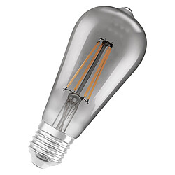 Avis Ledvance Ampoule connectée Smart+ Bluetooth EDISON FIL SMOKE  44W E27 - Puissance variable