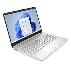 HP 15s-eq2099nf - Argent 15" Full HD - AMD Ryzen 7 5700U - RAM 16Go DDR4 3200MHz - SSD 512Go - AMD Radeon Graphics -  AZERTY - Windows 11