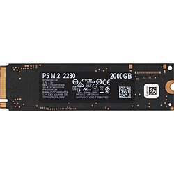 Crucial P5 3D NAND - 2 To - M.2 NVMe PCIe