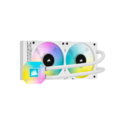 Corsair iCUE H100i ELITE CAPELLIX 240mm - BLANC Kit de watercooling pour processeur - RGB