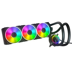 Fractal Design Celsius+ S36 Prisma - RGB - 360 mm Kit watercooling AIO pour processeur Intel LGA 1700  & AMD - 360 mm - 3 ventilateurs 12 cm PWM