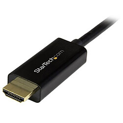 Avis StarTech.com Câble adaptateur DisplayPort vers HDMI de 1 m - M/M - 4K - Noir