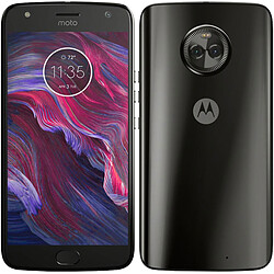 Motorola Moto X4 - Double SIM - Noir Smartphone 5,2'' FHD - 4G - 64 Go - Android 7.1 - Charge rapide - Capteur d'empreinte digitale - IP68