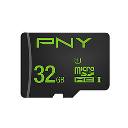 PNY Performance 50MB/s UHS-I U1 Class 10 32 Go + adaptateur