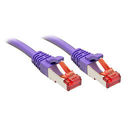 Lindy RJ-45 Cat.6 S/FTP 1m networking cable Lindy RJ-45 Cat.6 S/FTP 1m câble de réseau Violet Cat6 S/FTP (S-STP)