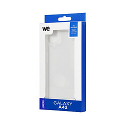 Acheter WE Coque de protection TPU SAMSUNG GALAXY A42 Transparent: Anti-chocs - ultra résistant – semi-rigide - apparence du téléphone conservée