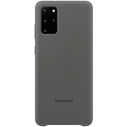 Samsung Coque Silicone pour Galaxy S20+ Gris