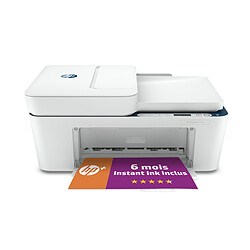 HP Deskjet 4130e - Imprimante Wi-fi tout-en-un Jet d'encre couleur Copie Scan Imprimante multifontion - recto-verso - Port USB