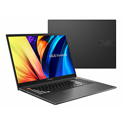 ASUS Vivobook Pro 16X OLED N7600ZE-L2008W - Noir 16" OLED 60Hz 4K UHD - Nvidia GeForce RTX 3050 Ti Max-Q 4Go GDDR6 - Intel Core i7-12700H - 16 Go (LPDDR5) 4800Mhz -  SSD M.2 PCIe 4.0 1 To - Windows 11 Famille