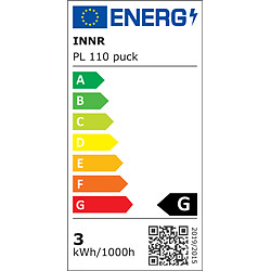 Acheter INNR - Plafonnier Puck LED connecté - Blanc chaud x3