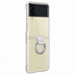 Samsung Coque avec anneau G Z FLIP3 - Transparent