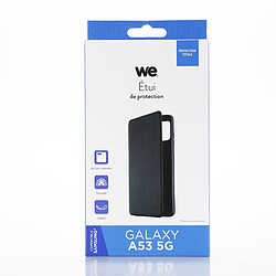 Avis WE Etui de Protection Compatible avec [SAMSUNG GALAXY A53 5G] - Housse Fine en PU avec Technologie Absorption des Chocs & Finition Premium Avec Fenetre [Shock Absorbtion]