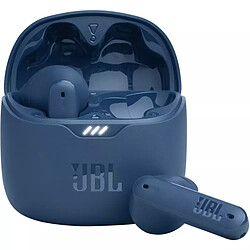 Ecouteurs intra auriculaires sans fil JBL Tune Flex TWS à réduction de bruit - Bleu Ecouteurs Bluetooth - 32 heures d\'autonomie - IPX4