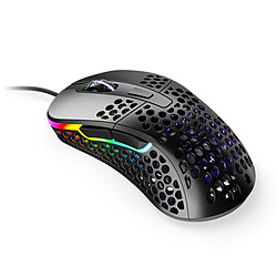 Xtrfy M4 RGB - Noir Souris gamer - RGB - filaire - USB - capteur optique PIXART 3389 - 16000 dpi