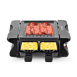 Raclette Grill Kitchencook 4 personnes 650W - 4 poêlons antiadhésif