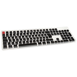 Glorious PC Gaming Race Pack de 105 Keycaps noires AZERTY