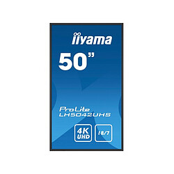 Acheter iiyama Ecran 49.5 pouces 4K LH5042UHS-B3 Prolite 49.5" 4k