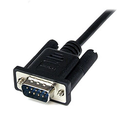 Acheter StarTech.com Câble Null Modem croisé série RS232 DB9 2 m - Noir