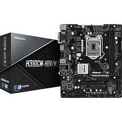 ASRock INTEL H310CM-HDV/M.2 - Micro ATX Carte mère Micro ATX - Socket INTEL LGA1151 - Chipset INTEL H310