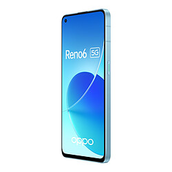 OPPO Reno6 - 5G - 8/128 Go - Bleu Arctique pas cher