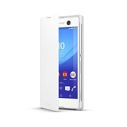 Avis Sony Etui folio SCR48 pour Xperia M5 - Blanc