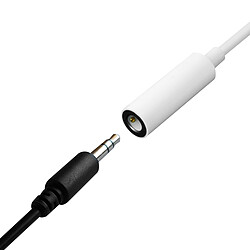 Huawei Câble adaptateur audio USB-C/Jack CM20 - Blanc pas cher