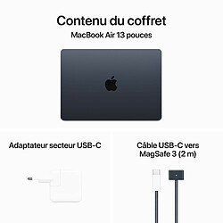 Apple MacBook Air - 16/512 Go - Minuit - MXCV3FN/A pas cher