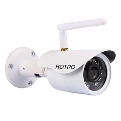 Caméra IP Rotro C10 d'exterieur compatible Wifi HD 720P Waterproof IP67-Vision nocturne Caméra IP Rotro C10 d'exterieur