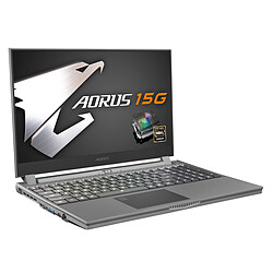 Gigabyte AORUS 15G - XB-8FR6150MH - Gris 15,6" Full HD - RTX 2070 SUPER - Intel Core i7-10875H - RAM 16 Go - SSD 1 To -- Windows 10