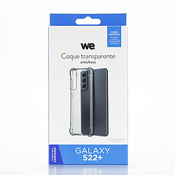 Avis WE Coque Compatible avec [SAMSUNG GALAXY S22+] - Housse Fine avec Technologie Absorption des Chocs & Finition Premium TPU Silicone transparent [Shock Absorbtion]