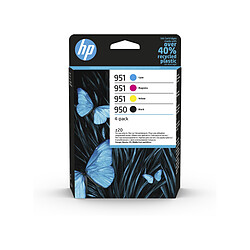 HP 950 Black / 951 CMY Original Ink Cartridge 4-Pack