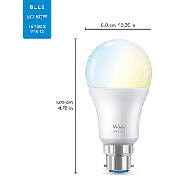 Acheter WiZ Ampoule connectée  B22  - Blanc variable