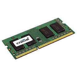 Crucial DDR3 4Gb 1600MHz PC3-12800 CL11 SODIMM 204pin 1.35V/1.5V Single Ranked (CT51264BF160BJ)