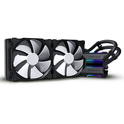 Phanteks Glacier One 280 MP Black Kit watercooling pour processeur socket Intel et AMD - Ventilateurs 140mm - D-RGB