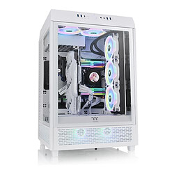 Thermaltake The Tower 500 - ATX - Non RGB - Blanc - Avec fenêtre