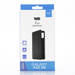 Avis WE Etui de Protection Compatible avec [SAMSUNG GALAXY A22 5G] - Housse Fine en PU avec Technologie Absorption des Chocs & Finition Premium Avec Fenetre [Shock Absorbtion]