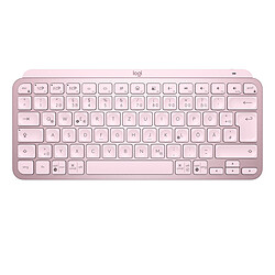 Avis Logitech LOGI MX Keys Mini Wireless ROSE (FR) MX Keys Mini Minimalist Wireless Illuminated Keyboard