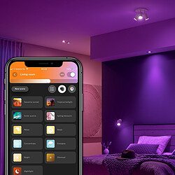 Acheter Philips Hue Spot encastré connecté CENTURA - 5.7W - Aluminium - White & Color Ambiance