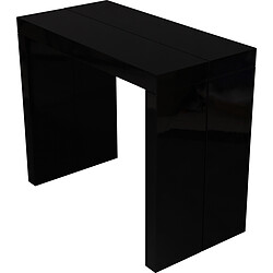 Acheter 3S. x Home Console extensible noire 180cm laque MARIE-LINE