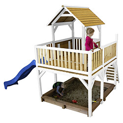 Acheter Axi Atka Play Tower marron/blanc - Toboggan Bleu