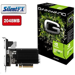 Gainward GeForce GT 710 - 2048MB-HDMI-DVI DDR3 Silent FX Carte graphique GeForce GT 710 - 2048MB-HDMI-DVI DDR3 Silent FX