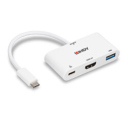 Avis Lindy Convertisseur USB 3.1 Type C vers HDMI  avec port USB Type A et Power Delivery