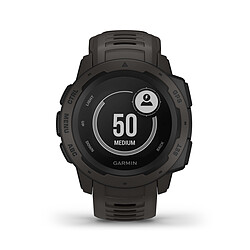 Montre connectée Mixte Garmin Instinct 010-02064-00 - Bracelet Silicone Noir