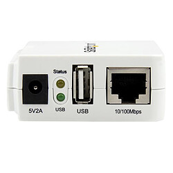 Avis StarTech.com Serveur d'impression USB 2.0 sans fil N avec port Ethernet 10/100 Mb/s - 802.11 b/g/n