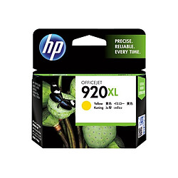 HP Cartouche d'encre Couleur 920 XL - CD974AE - Jaune Cartouche d'encre Couleur 920 XL - CD974AE - Jaune