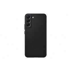 Coque Samsung G S22+ 5G en Cuir Noir Samsung